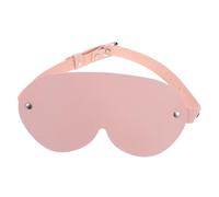 Vaguelly Pu Leather Eye Mask for Women Adjustable Strap Sleep Mask Light Blocking Sleep Eye Cover for Masquerade Comfortable Game and Cosplay Accessory