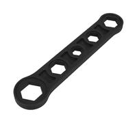 Vaguelly Radiator Bleed Key Wrench - External Hexagonal Spud Ratchet Tool for Heating Valve Maintenance and Plumbing Repairs, Compact Radiator Valve Spanner for Home and Professional Use