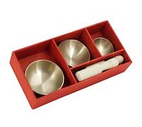 Vaguelly Real Singing Bowl Meditation Yoga Authentic Sound Bowl with Stick Spiritual Tool