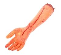 Vaguelly Realistic Halloween Broken Arm Prop Decor Giant Severed Limb for Haunted House Party Decoration Lightweight Scary Separated Arm Hanging Ornament for Home Bar Door Window Tree