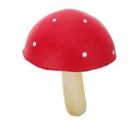 Vaguelly Realistic Simulation Mushroom Decoration Medium Red Faux Mushroom for Home Garden and Restaurant Showcase Vivid and Lifelike Prop Model for Natural Atmosphere