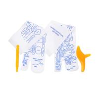 Vaguelly Reflexology Foot Massage Socks Set for Men with Trigger Point Sticks and Meridian Therapy Tools, Comfortable Polyester Material, for Home and Spa Relaxation, Professional-Grade