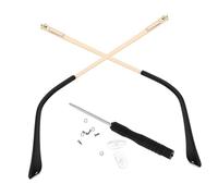 Vaguelly Replacement Eyeglasses Arms Gold Metal Spring Hinges for Universal Fit Eyeglasses Repair Parts Adjustable Flexibility Compatible Most Frames