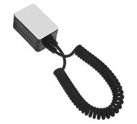 Vaguelly Retractable Remote Control Tether with Self Adhesive Hook Extendable Coiled Cable Lost Leash for Mobile Devices Durable and Easy to Install Theft Prevention Wire