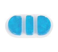 Vaguelly Reusable Gel Ice Pack for Nose Cold Therapy TPU Cooling Pad Blue for Nursing Aid and Discomfort Relief, Non-Freezing Cold Compress for Ages