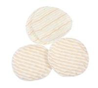 Vaguelly Reusable Washable Cotton Breast Pads for Women, Highly Absorbent Bamboo Fiber Nursing Pads Anti-Overflow, Soft Breastfeeding Cushion Set 4pcs for Maternity and Postpartum Care