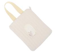 Vaguelly Reusable Wet Wipe Pouch with Embroidered Bunny Design Spacious Wipe Dispenser for Go Parents for Daily Use and Travel for Busy Lifestyles