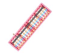 Vaguelly Row Plastic Abacus for Durable Math Counting Frame with Vibrant Beads for Early Education Enhances Calculation Speed Accuracy and Collaborative Learning in Classroom Home