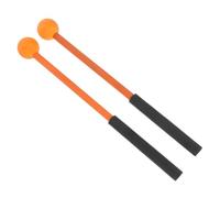 Vaguelly Rubber Head Xylophone Mallets Durable Percussion Instrument Mallets for Marimba and Glockenspiel Ergonomic Design for Comfortable Playing Experience for Musicians and Performers