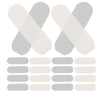 Vaguelly Sand Paper Foot File Replacement Pads Reusable and Cleanable 20pcs for Dead Skin Remover Refills for Heel and Feet Pedicure Supply