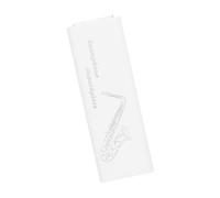 Vaguelly Saxophone Case Portable Clarinet Holder Lid Durable Plastic Box for Sax and Clarinet Single Storage