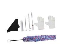 Vaguelly Saxophone Cleaning Tools Clean Brush Sax Brush and Cleaning Swabs for Saxophone Maintenance and Maintenance Cloth for Versatile Use