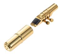 Vaguelly Saxophone Mouthpiece Metal for Alto Saxophone Sax Accessory Easy Assembly Replacement for Broken Parts Musical Instrument Essential