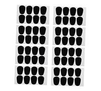 Vaguelly Saxophone Patch Pads Set of 64 0.8 Elliptical for Sax and Clarinet Non-slip Design for Skill Levels