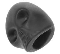 Vaguelly Screaming Skull Death Whistle Decor Eerie Ceramic Halloween Whistle Prop for Spooky Parties Unique Sound Cultural Heritage for Halloween Home Decoration