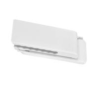 Vaguelly Self-Adhesive Power Strip Holder Wall-Mounted Socket Rack with Cable Organizer PP Material No Drilling Required Suitable for Home Office Kitchen Wire Management and Clutter
