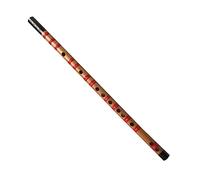 Vaguelly Shanghai 842 Chinese Traditional Wooden Flute for Beginners in C Key, Student Introductory Bamboo Flute, Portable Chinese Style Wind Instrument for Music Practice