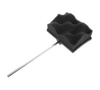 Vaguelly Silent Hammer Head for Drum Practice Soft Felt Head Material for Drum Pads Working Mallet Accessory Bass Percussion Sticks Included