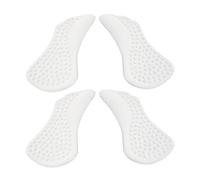 Vaguelly Silicone Arch Support Insoles 2 Pairs, Anti-Slip Half Foot Pads with Massage Particles, Cushions for Plantar Fasciitis Relief and Sports Shoe Inserts for Men and Women