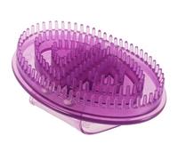 Vaguelly Silicone Massage Brush for Body and Hands, Handheld Multi-Use Soft Silicone Massager with Nail Studs, Portable Full-Body Massage Tool for Legs, Arms, and Tummy Relaxation