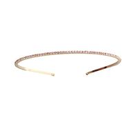 Vaguelly Simple Diamond Headband Fashion Crystal Hair Accessory for Women for Party Headwear Performance Hair Hoop Bride Occasions