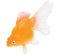 Vaguelly Simulated Goldfish Model - Miniature Plastic Fish Figurine for Tabletop Garden Dollhouse and Cake Decoration