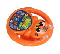 Vaguelly Simulation Steering Wheel for Stroller Attachment Realistic Portable Pretend Driving Enhancing Motor Skills Coordination Early Education for Boy Girl