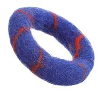 Vaguelly Singing Bowl Cushion Pad for Meditation Hand Sewn Wool Mat for Sound Bowl Essential Buddhism Accessory for Stability and for Practitioners