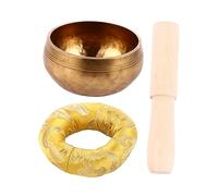 Vaguelly Singing Bowl Set Tibetan Meditation Bowl Nepalese for Spiritual Practice for Meditation and Yoga Scenarios