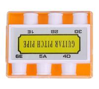 Vaguelly Six-Hole Guitar Tuner Portable Small High Sensitivity Pitch Pipe for Acoustic and Electric Guitars Professional and Outdoor Use