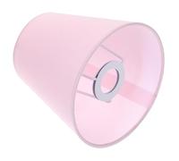 Vaguelly Small Blush Linen Lampshade E27 Table Lamp Shade Retro Cloth Lamp Cover Vintage Wall Light Accessory for Indoor Use