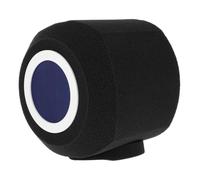 Vaguelly Small Microphone Isolation Shield High-density Foam Pop Filter Noise Reduction Sponge Cover for Recording Studio and Live Streaming