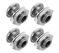 Vaguelly Snare Drum to Reduce Drumhead Resonance Air Vent Screws Alloy 4pcs with Washers and Drum Kit Replacement Parts Ensure for Performances and Practice Sessions