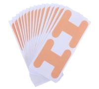 Vaguelly Snoring Prevention Mouth Tape 10 Sheets Breathable Comfortable Adhesive Stickers with Polyester Material Disposable Sleep Strips in Khaki Colour to Support Mouth for Sleeping