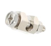 Vaguelly Solar Grounding Clip for Photovoltaic Systems Cable Clamp Wire Connector for Solar Panel Earthing and Grounding with Fit for Various Wire