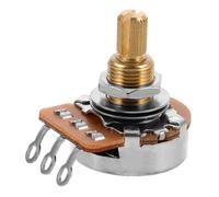 Vaguelly Split Shaft Teeth Potentiometer for Electric Guitar Bass Precision Trimmer Resistor Easy Installation Replacement Part for Guitar Volume Tone Control