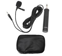 Vaguelly Stage Performance Lavalier Microphone Clip Cable Material for Video Recording Live Speech and Band