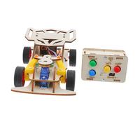 Vaguelly Stem Car Kit Remote Control Engineering Model Car for Educational DIY Science Kit to Inspire Creativity and Innovation Enhance Problem Solving Skills and Spatial Awareness