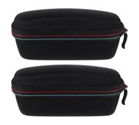 Vaguelly Storage Cases 2pcs Eva Hard Protective Case Compatible with Braun Ear Digital Compact Shockproof Travel and Home Equipment Bag