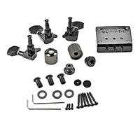 Vaguelly String Guitar Bridge Kit Rl Tuning Pegs Knobs Strap Locks Accessories for Guitar Made of Safe Material Lightweight Portable
