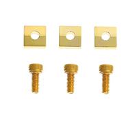 Vaguelly String Mounting Blocks Guitar String Plates Electric Guitar Blocks Locking Nut Clamps