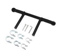 Vaguelly Stroller Armrest Pushchair Handlebar Extender Carriage Portable Handlebar Extender Plastic Stroll Handle Extension Bar Black