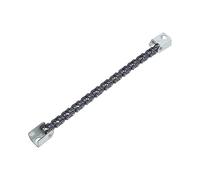 Vaguelly Sturdy Metal Drum Kit Pedal Chain Replacement Single Double Chain Options for Bass Drum Pedal Accessories Essential Musical Instrument Supply