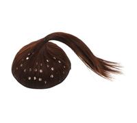 Vaguelly Stylish Hair Volume Pad for Women Synthetic Hair for Effortless Bun Styles Compact Design for Adds Dimension Sophistication to Your Look for Daily Use and Special Occasions