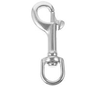 Vaguelly Swivel Use Stainless in for Saxophone Strap Snap Hook Replacement Steel Lightweight and Sturdy Alternative with Bolt Snap Clasp for Secure Musical Instrument Applications