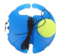 Vaguelly Tennis Practice Tool Equipment Sturdy Rubber Base Training with Elastic Rope Interactive Tennis Trainer and Personal Indoor Suitable for Teens and Sports