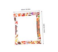 Vaguelly Thanksgiving Inflatable Photo Frame Prop PVC Material Lightweight Portable Selfie Frame for Autumn Harvest Party Decorations and Fall Photo Booth Backdrop