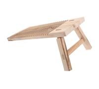 Vaguelly Thickened Wooden Washboard for Clothes and Diapers Legs, Polished Smooth Surface, Corrosion Resistant, Practical Household Wash Board for Hand Washing Baby Clothes at Home