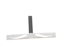 Vaguelly Three Point Eyebrow Ruler Stencil Reusable Eyebrow Drawing Tool for Natural Symmetrical Brows Portable Classic Positioning Kit for Beginners and Tattoo Stylists Makeup