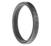 Vaguelly Titanium Alloy Flat Key Rings with Break Resistance for DIY Crafts and Handmade Use, Lightweight Split Keychain Rings for Key Buckles and Jewelry Making